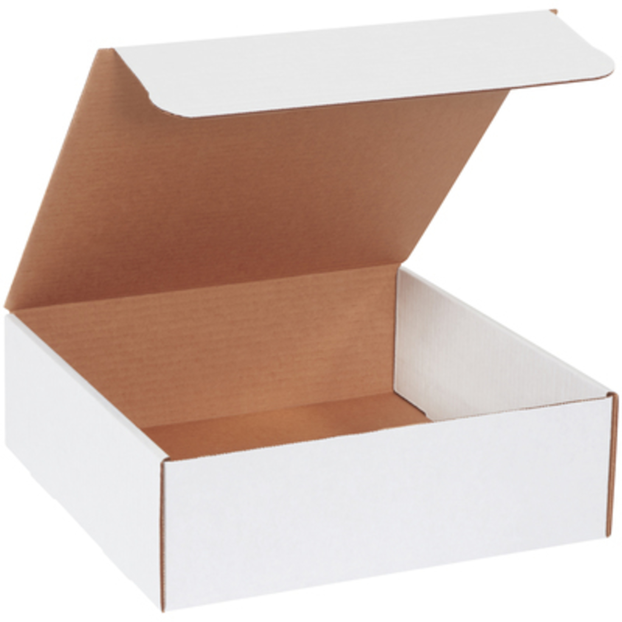 12 x 12 x 4in. White L Ms 50/CS, Length 12 in, Model# M12124